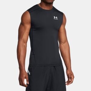 Underarmour heat gear compression  sleeveless exercise  tshirt  NWT